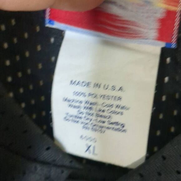 Vintage SF Giants Mesh Black Majestic Jersey Authentic Diamond Made in USA XL - Picture 5 of 8